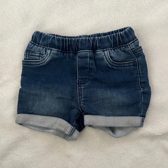 Cat & Jack Other - Dark Blue Cuffed Denim Shorts